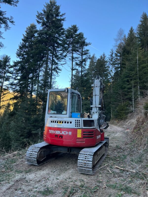 Mini escavatore Takeuchi TB 80FR usato - immagine 3